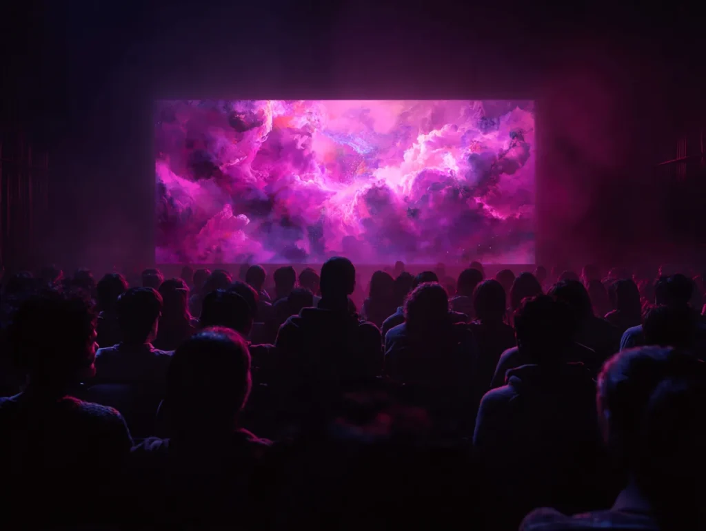 Presentaci&oacute;n de marketing en agencia de publicidad en Sant Cugat, Barcelona - significado de la imagen: un profesional explica estrategias de marketing a un equipo creativo.