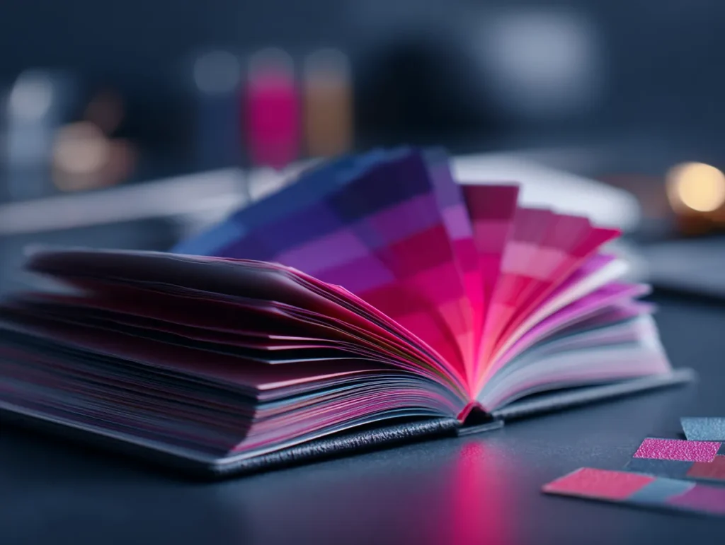 u1157782559 Realistic cinematic close up of a color palette s eb91b0ce 60f3 40c4 97e8 9691b656d671 3